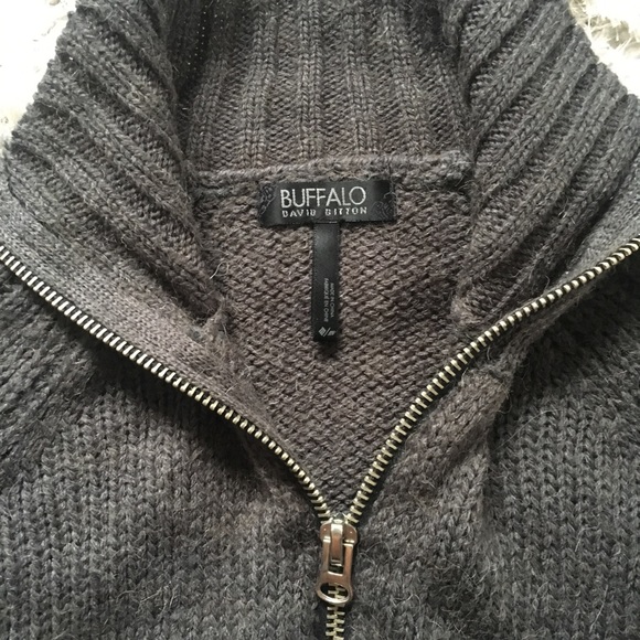 Wool knit sweater poncho - NEW CONDITION - Picture 4 of 7